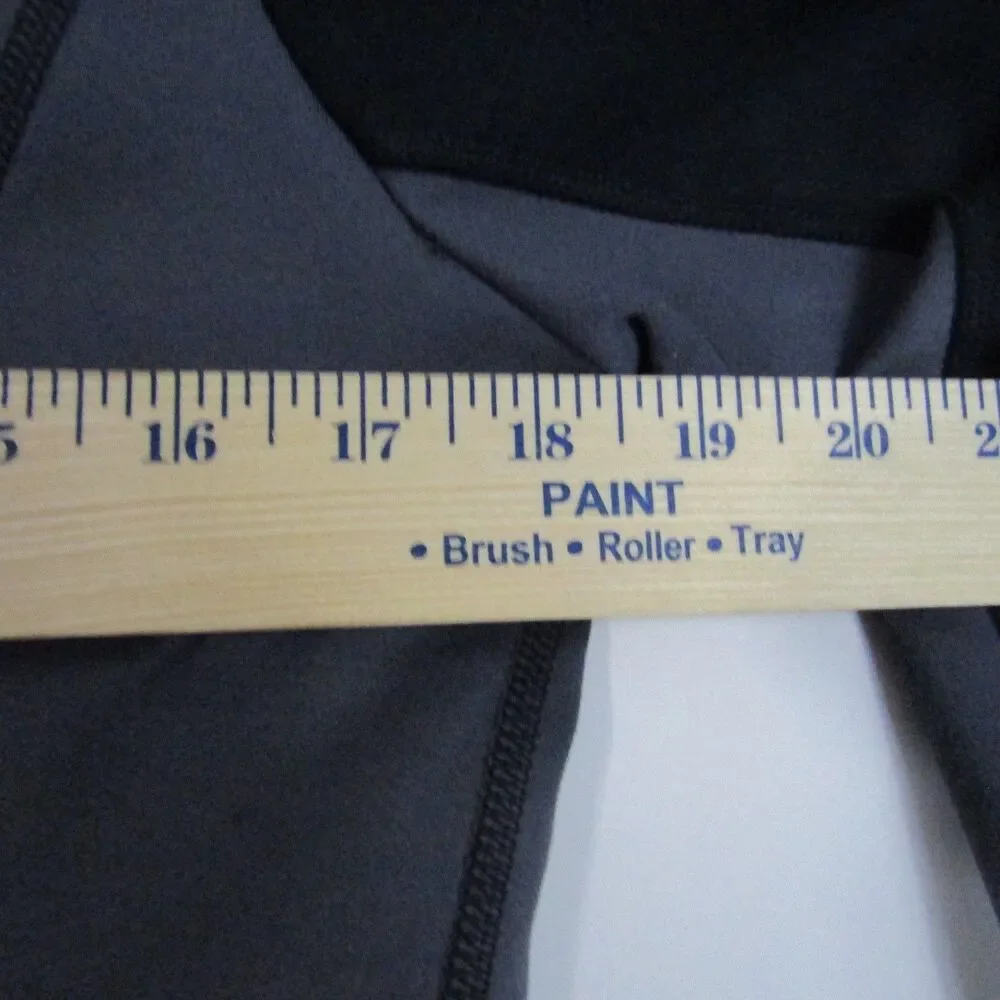 Cabi Dash Athletic Jacket Medium Black Asymmetrical Gym Workout Athleisure